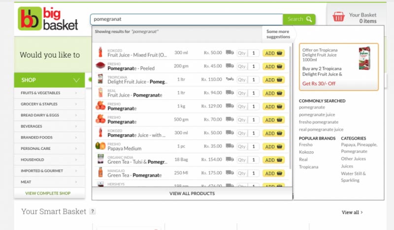 Big Basket - Product Shoutout