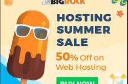 bigrock summer sale - get flat 50% off on web hosting