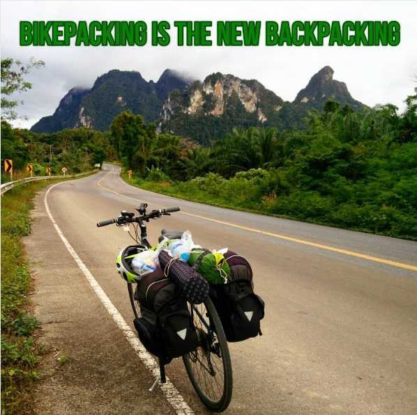 Bikepacking Is The New Backpacking. 