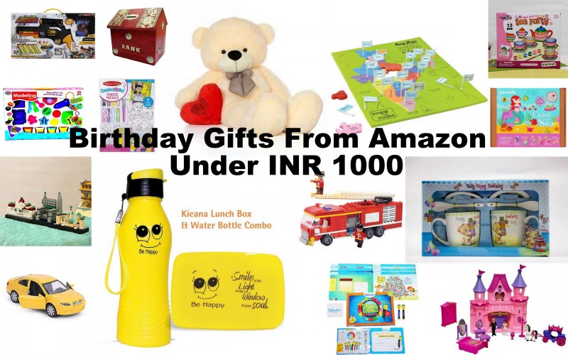 Birthday Gifts For Girls & Boys From Amazon Under INR 1000