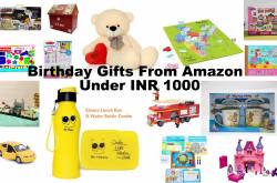 Birthday Gifts For Girls & Boys From Amazon Under INR 1000