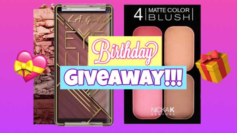 Birthday Giveaway!!! | Ms Meehnia