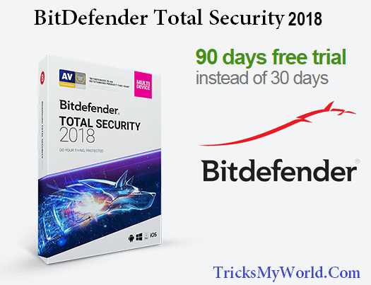 Bitdefender Total Security 2018 Free Download With 90 Days License Key