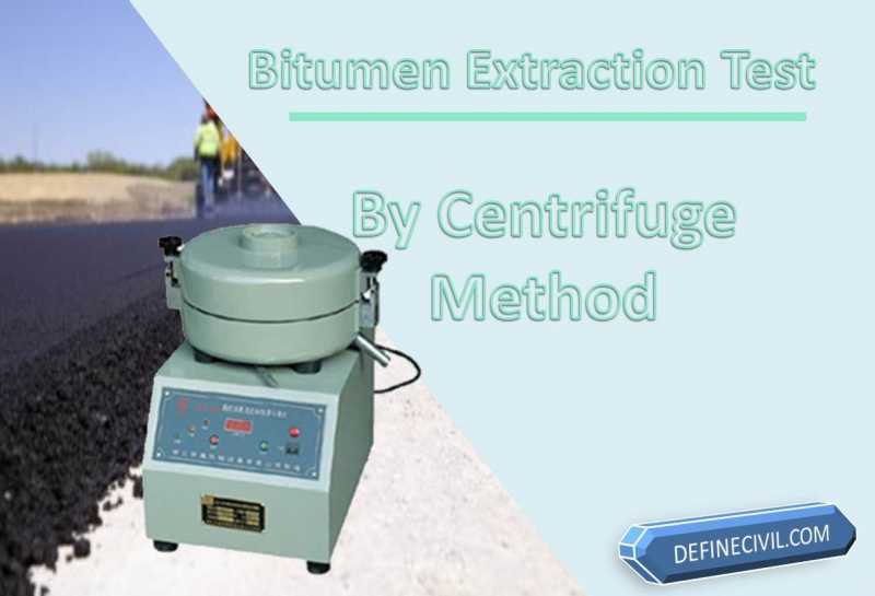 Bitumen Extraction Test - Binder Content - Apparatus & Procedures