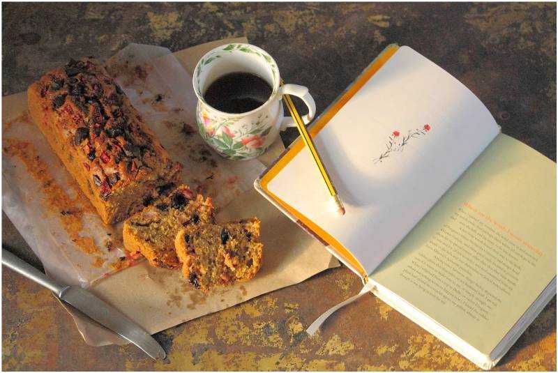 Black Pepper, Dark Chocolate And Strawberry Bread