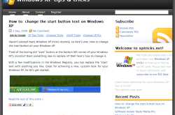 Blog Review - XP Tricks dot Net