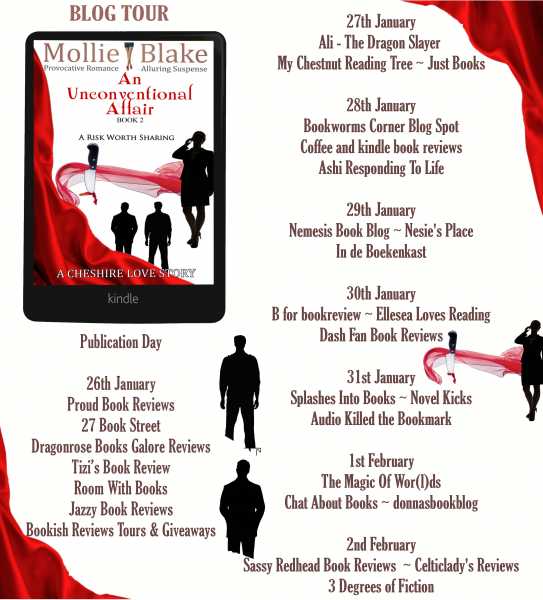Blog Tour #bookreview An Unconventional Affair Part 2 By Mollie Blake @mollieblake0 Giveaway (Intl) @rararesources