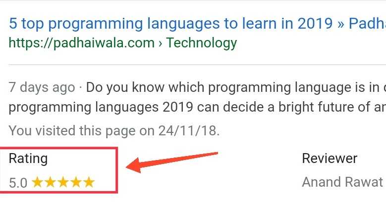 Blog Post Me Star Rating Kaise Lagaye