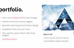 Bloggerz Bible: Portfolio premium blogger template is now free
