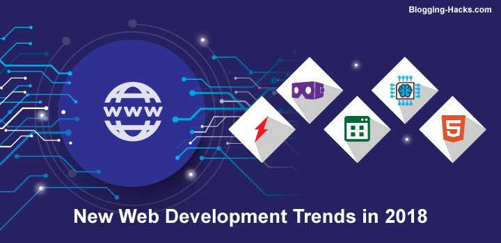 Blogging Hacks: 10 New Game-Changing Web Development Trends In 2018
