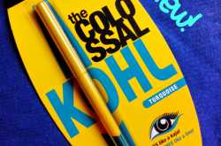 blue eyes~~ maybelline colossal turquoise review