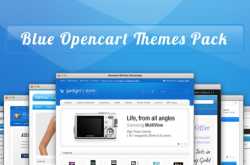 Blue Premium Opencart Themes Pack - only $35