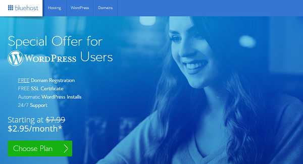 BlueHost Hosting 2019 → Up To 60% Discount + Free Domain Name - Web Hosting Insights