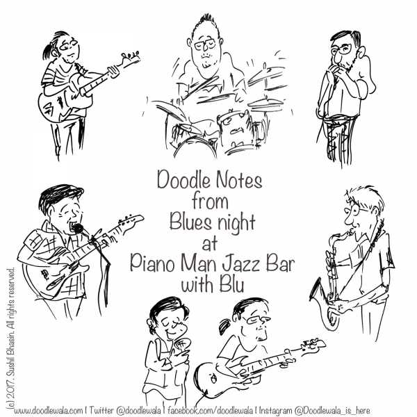 Blues Night At The Piano Man Jazz Bar