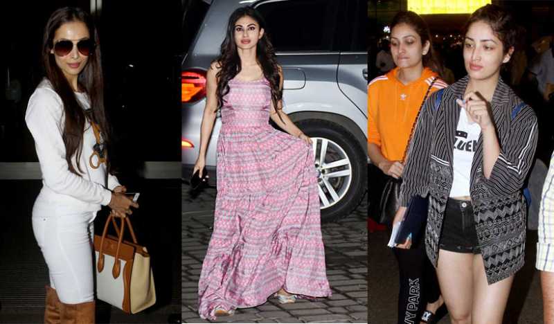 Bollywood Celebs Spotted At Mumbai Airport Check The Images | Images Gyan