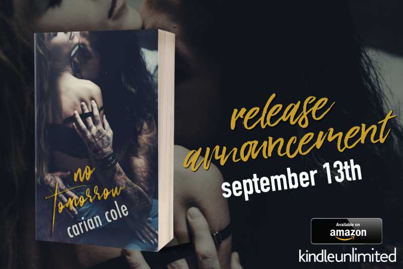 Book Release Blitz #bookreview Of No Tomorrow By Carian Cole @CarianCole @LWoodsPR