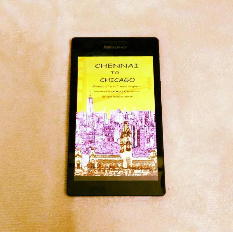 Book Review : Chennai To Chicago By Sriram Ramakrishnan.