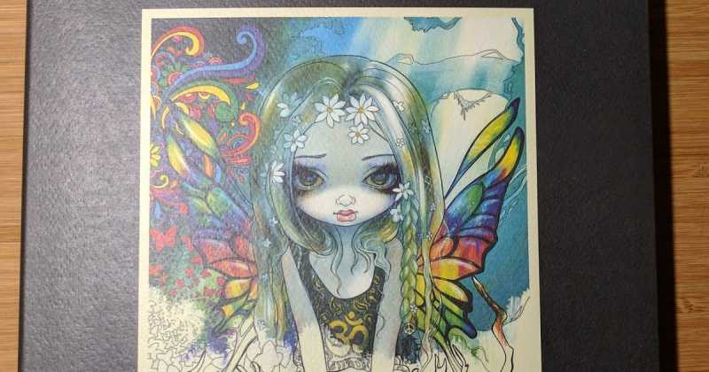 Book Review: Jasmine Becket-Griffith Coloring Book