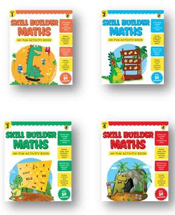 Book Review: Skill Builder Maths By Sonia Mehta - Lavender Orchids