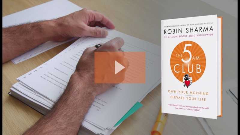 Book Review: The 5 AM Club By Author Robin Sharma