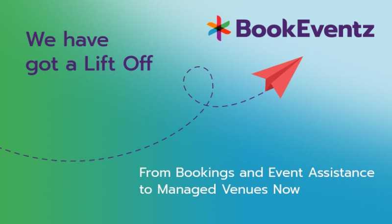 BookEventz Moving A Notch Up With Fully Managed Venues
