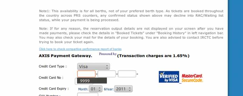 Booking Tickets In IRCTC? Your Credit Card Might Be In Risk