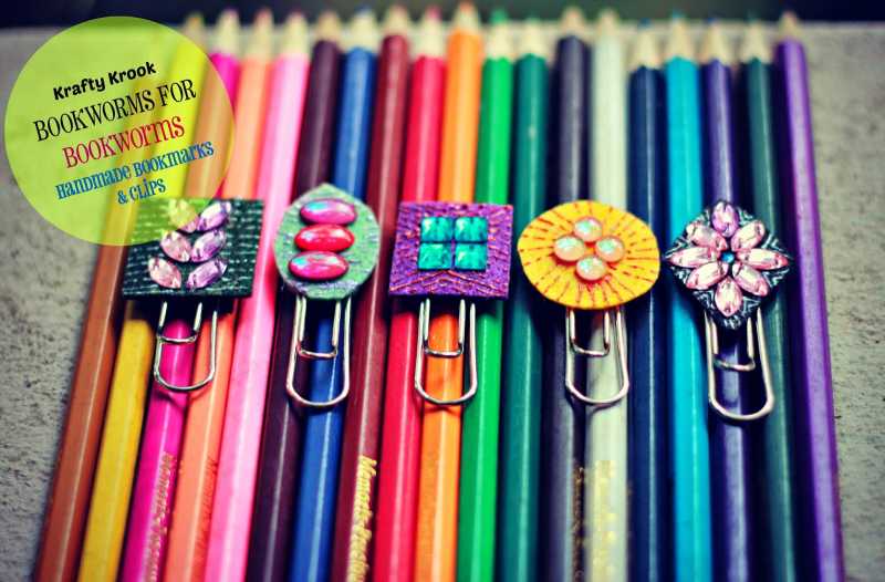 Bookworms For Bookworms; Handmade Bookmarks & Clips