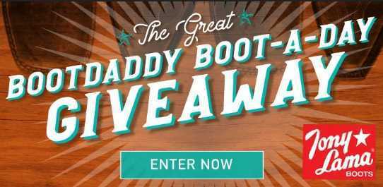 BootDaddy Boot A Day Giveaway 2019 - Win A Pair Of Boots From PFI