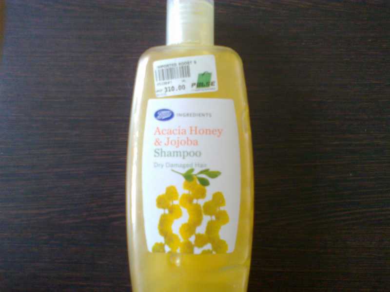 Boots Acacia  Honey And Jojoba Shampoo