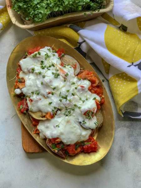 Borani Banjan : Afghani Eggplant With Garlicky Yoghurt Sauce