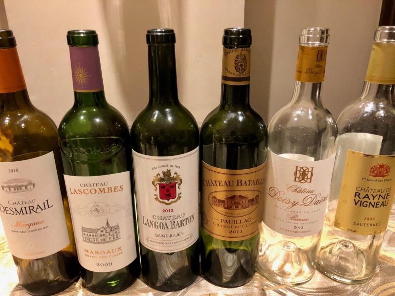 Bordeaux Wine: A Tasting Of Top-rated Classified Growth Wines Of Bordeaux