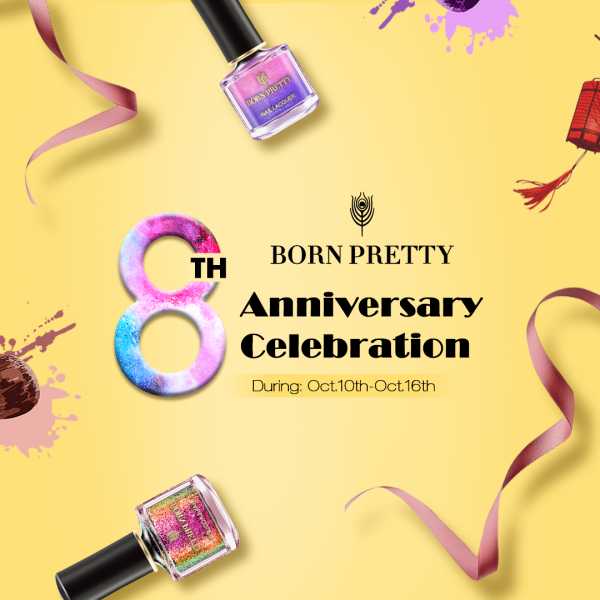 BornPrettyStore Stamping Nail Art Plates Review & BPS 8th Anniversary Discount Offer