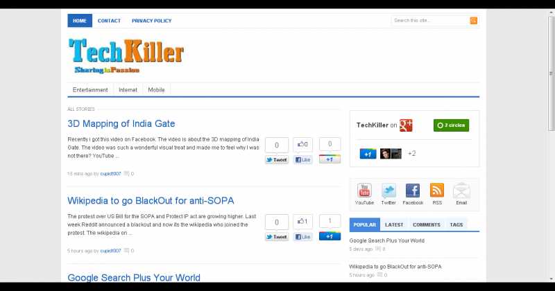 Bought A New Domain Www.techkiller.in