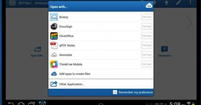 Box Brings Its OneCloud Platform To Android With 50 Apps HA4RX4PV99UJ