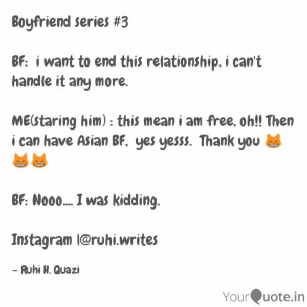 Boyfriend Series #3 (breakup Story) 