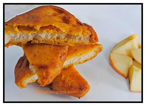 Bread Besan Bajji, Bread Pakoda
