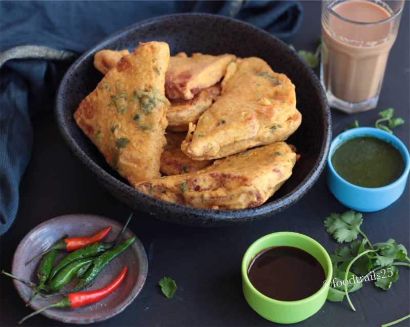 Bread Pakora - Food-trails