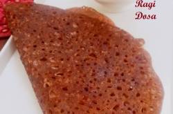 Breakfast special Instant Ragi Dosa Recipe | techhometips.com
