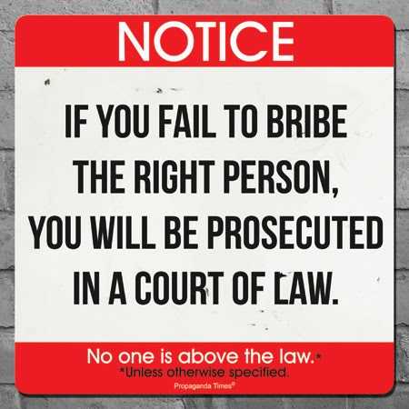 Bribes - Take It Or Leave It