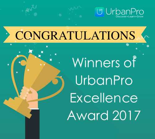 BroadMind Won UrbanPro Excellence Award 2017 For Best IELTS Coaching & Training