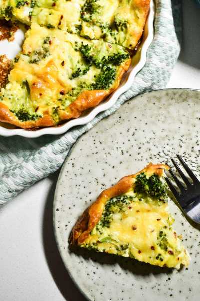 Broccoli Cheddar Frittata | Super Simple - The India Edition