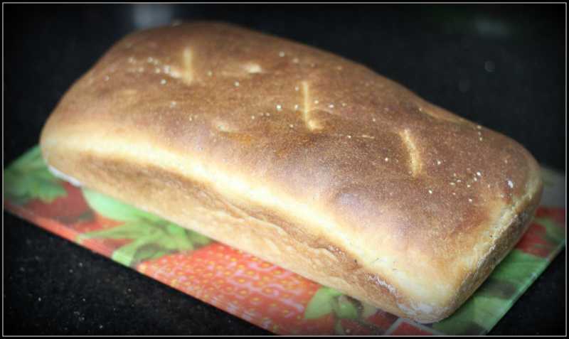 Brown Bread Baked In Convection Oven