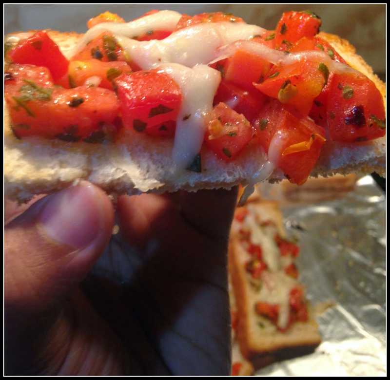 Bruschetta In A Hurry!