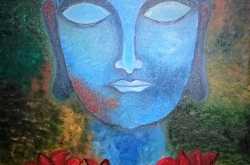 Buddha - Nirvana - My first oil painting 