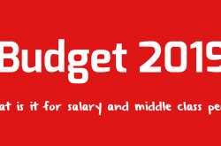 Budget 2019 for Salaried Employees and Middle Class People