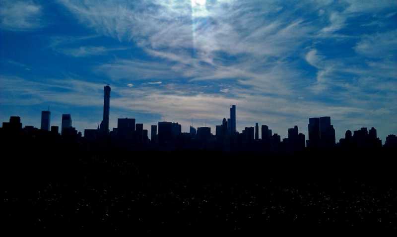 Building Silhouettes With Colour In New York