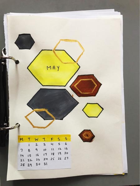 Bullet Journal May 2018