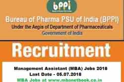 Bureau of Pharma PSU of India (BPPI) Recruitment Details 2018