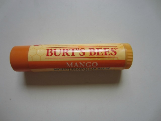 Burt’s Bee Moisturizing Lip Balm In Mango Mango Got My Dry Lips Covered…….