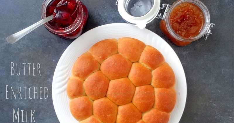 Butter Enriched Milk Bread | #BreadBakers